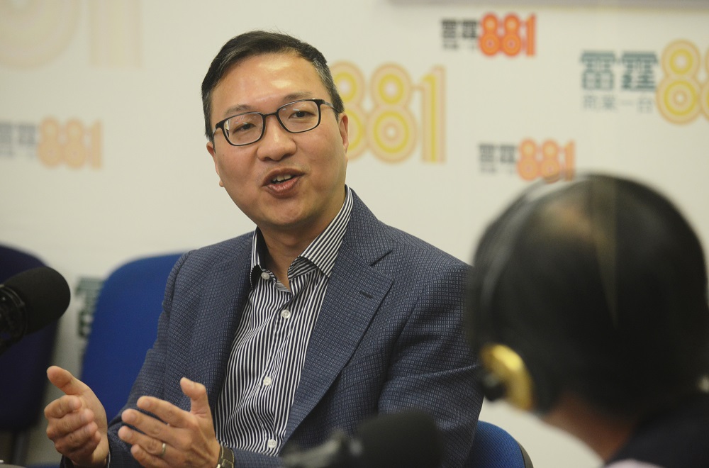 法律界近日傳出律政司司長新的可能人選,是大律師公會主席林定國。資料圖片