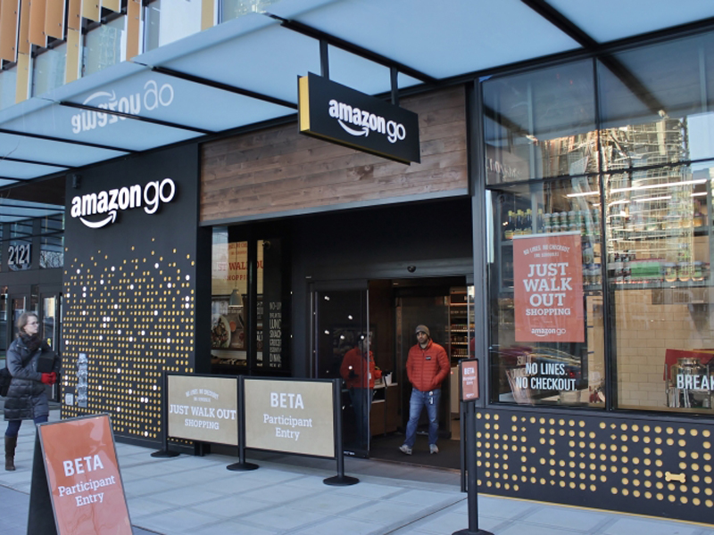 Amazon Go無人商店，於今日（22日）在西雅圖正式對外營業。(網圖)