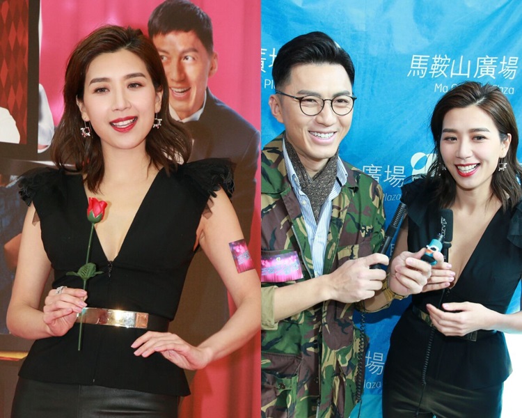 黃智雯演狂野角色,唔怕男友詐型;袁偉豪唔畀傳媒拍下他望黃智雯胸部的相片。