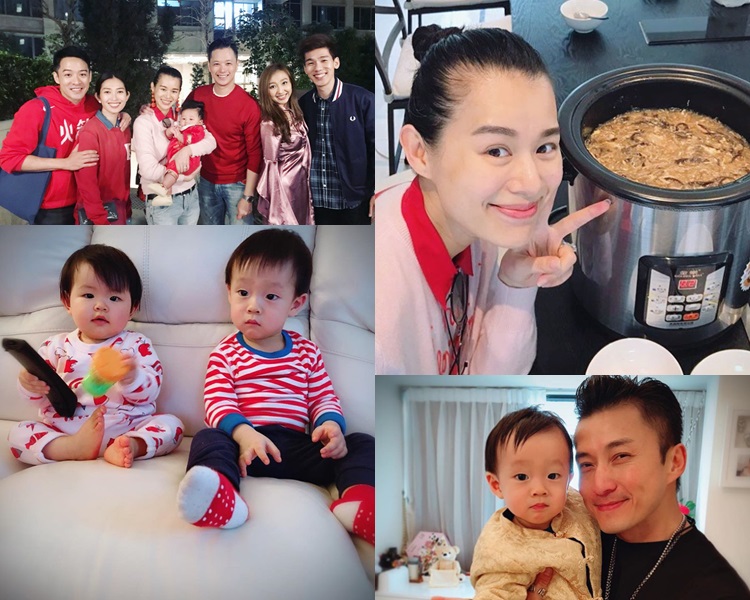 新春團拜,明星藝人、星B聚首一堂。