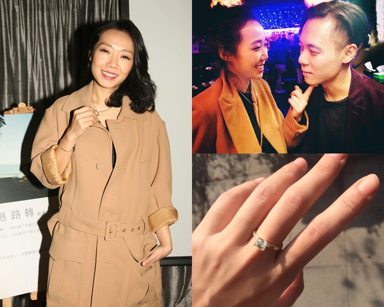 卓韻芝不讓未婚夫現身,又不透露姓名背景,但就爆對方好緊張。