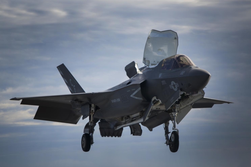 因燃油管出問題,被稱為史上最貴戰機F-35全線同類型戰機停飛。(資料圖片)