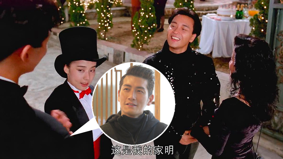 袁文傑分享了自己入行不久,與哥哥在經典賀歲片《家有囍事》的對手戲,更形容當晚是他永不磨滅的回憶。