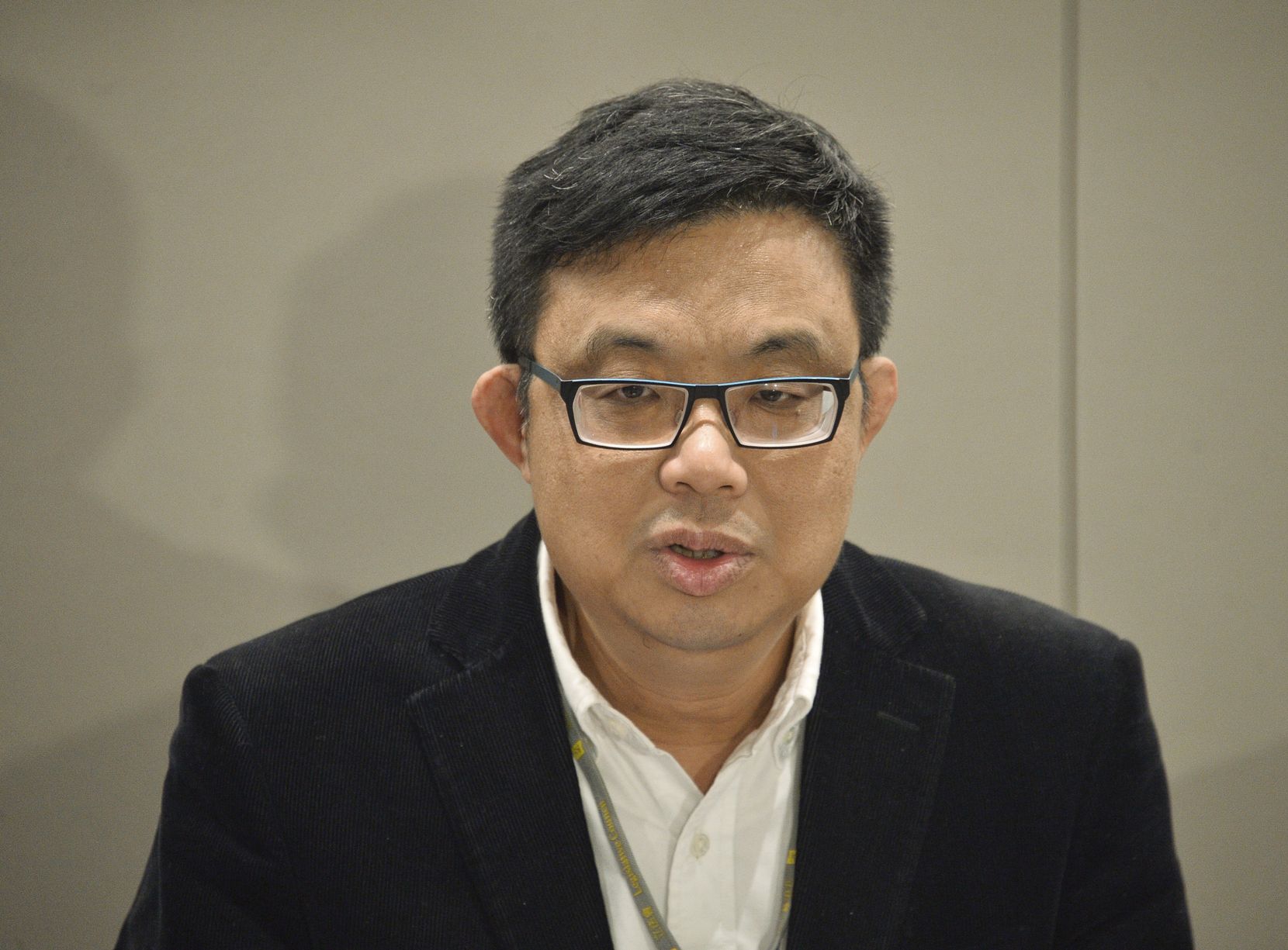 涂謹申批評,政府刻意迴避香港市民憂慮。資料圖片