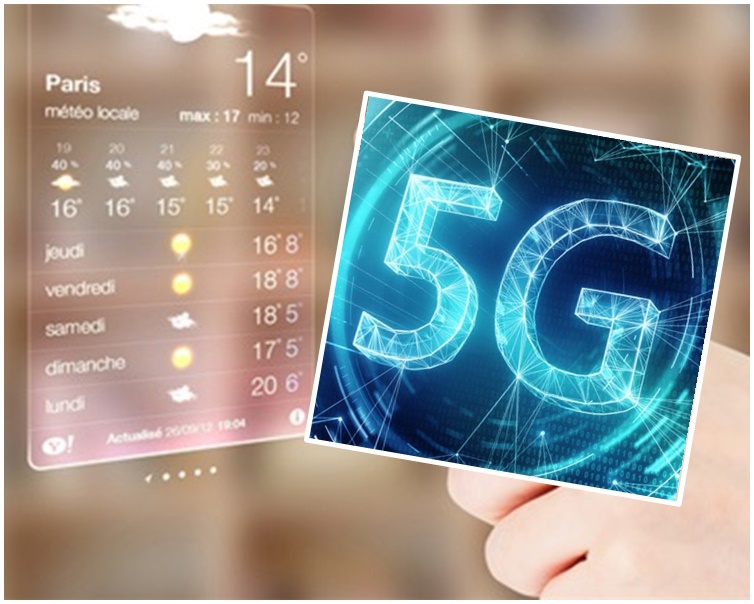 5G網絡使用的射頻可能會干擾氣象衛星觀測地球的能力。網圖