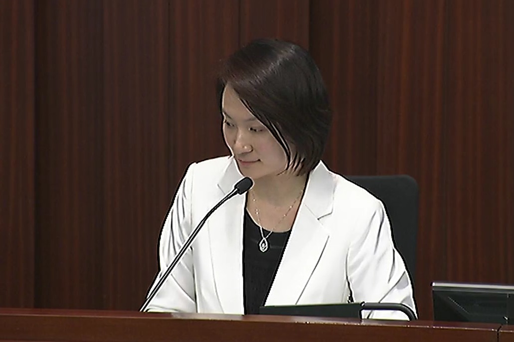 立法會內務委員會舉行特別會議。無綫截圖