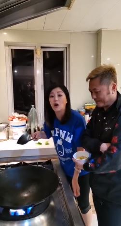 劉小慧早前拍片教蛋黃油製法,成為城中熱話。