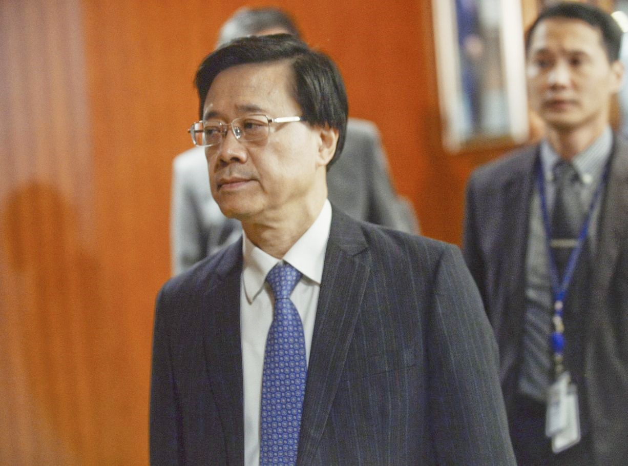 李家超強調,已有完善制度處理投訴警員個案。