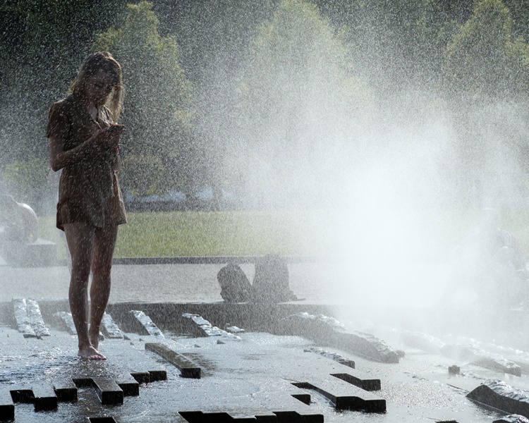 德國柏林高溫預測要到周一始開始降溫。AP