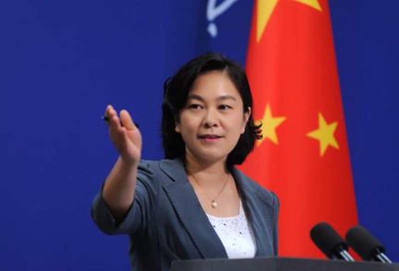 華春瑩表示,中央政府堅決反對一切暴力和非法行為。 資料圖片