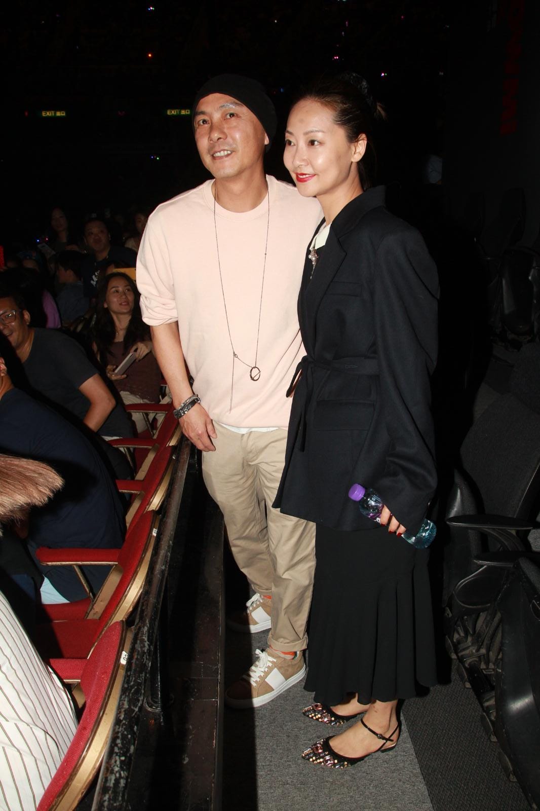 張衛健和太太。