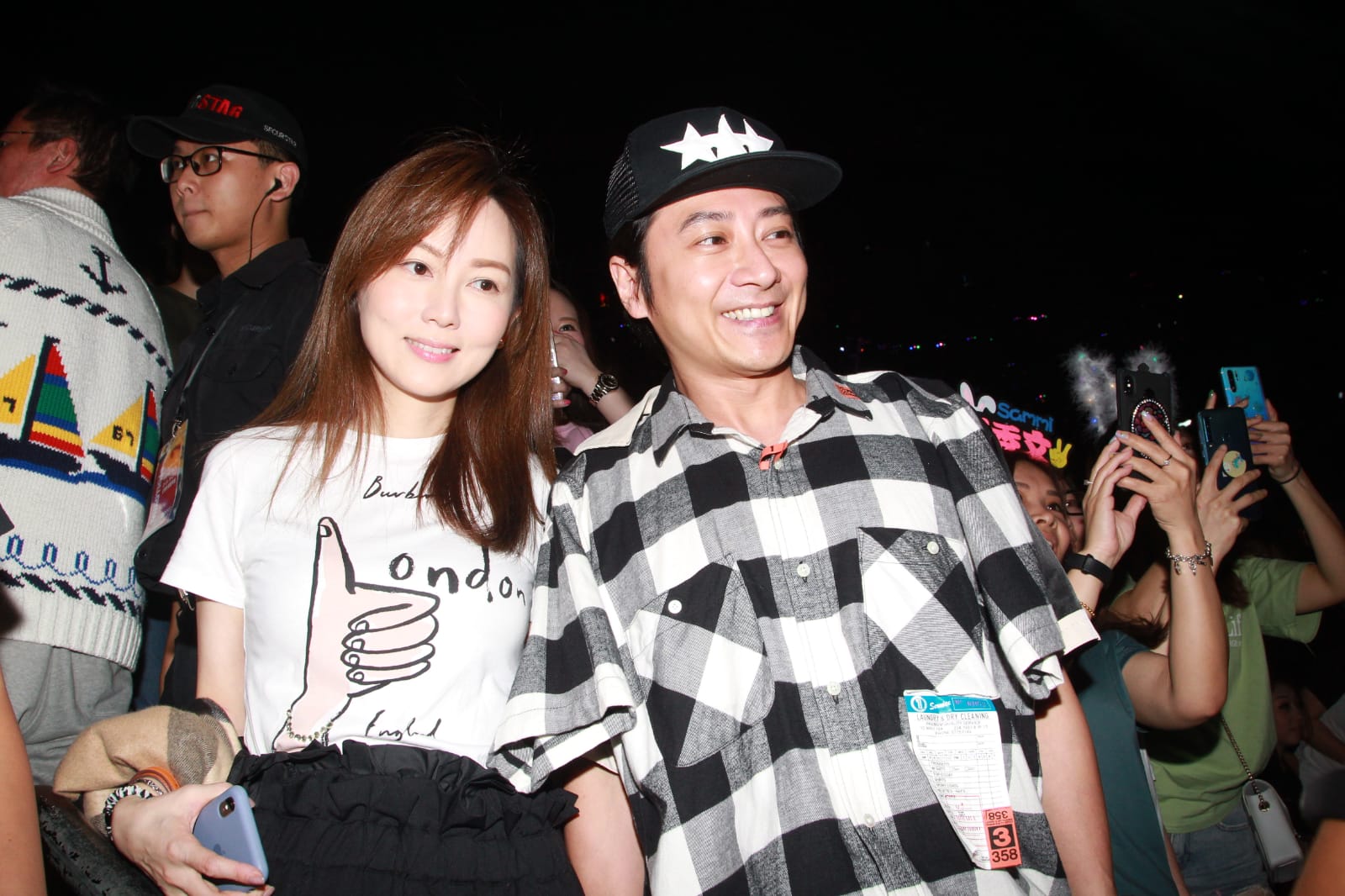 孫耀威和太太。