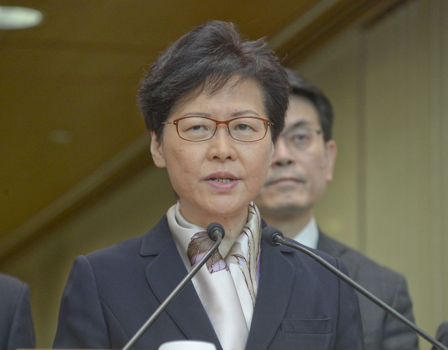 陽光又稱,對於林鄭月娥昨日指法律是唯一解法方法的說法,表示贊同及支持。