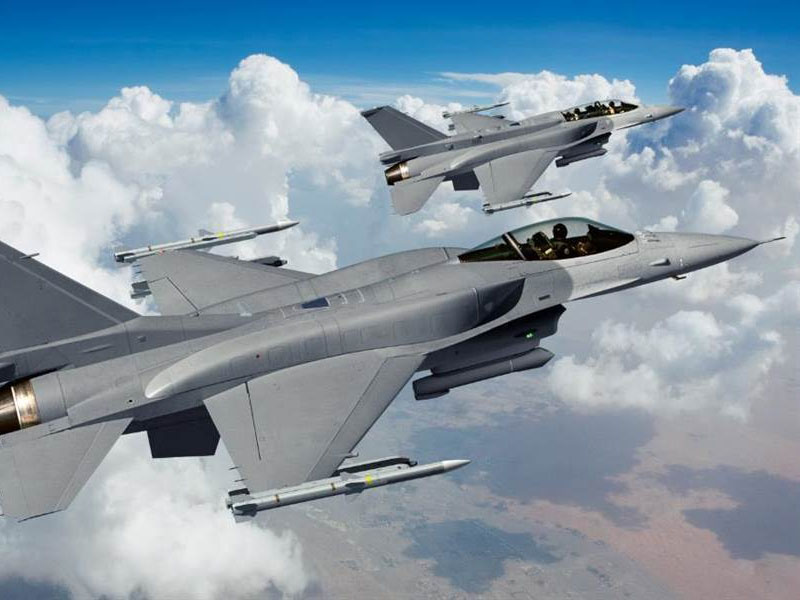特朗普證實,已經批准售台F-16戰機。(網圖)