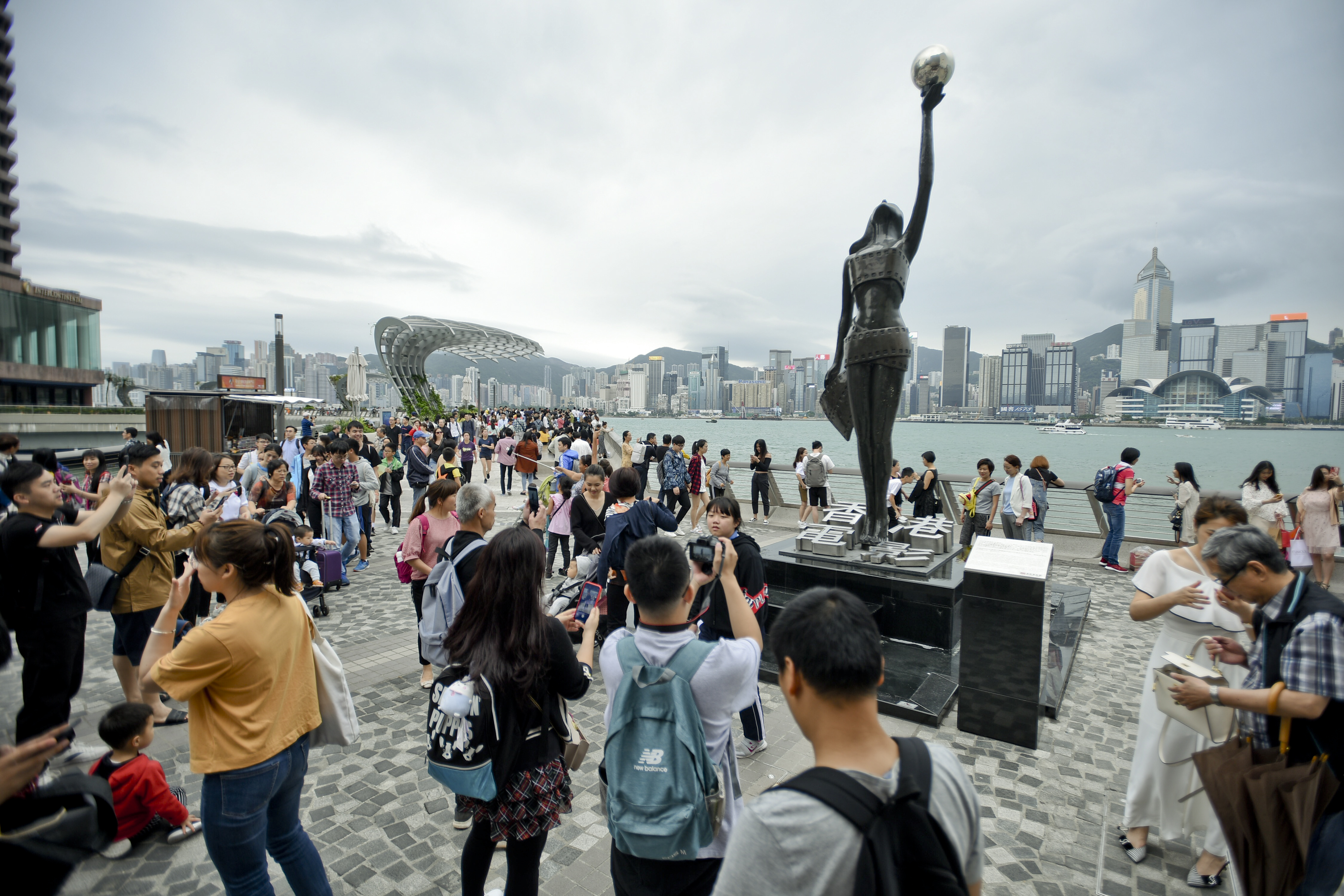 國家文化和旅遊部指,內地赴港旅遊市場有所下降。 資料圖片