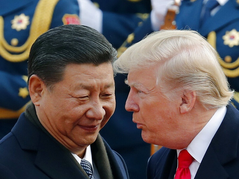 特朗普表示,中美的貿易談判計畫沒有改變,仍會在本月舉行。