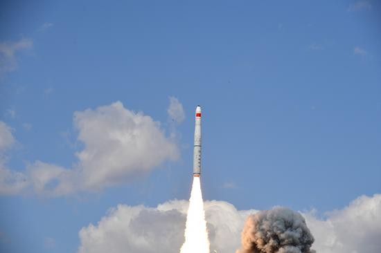 「珠海一號」03組衛星發射升空,已順利進入預定軌道。 網圖