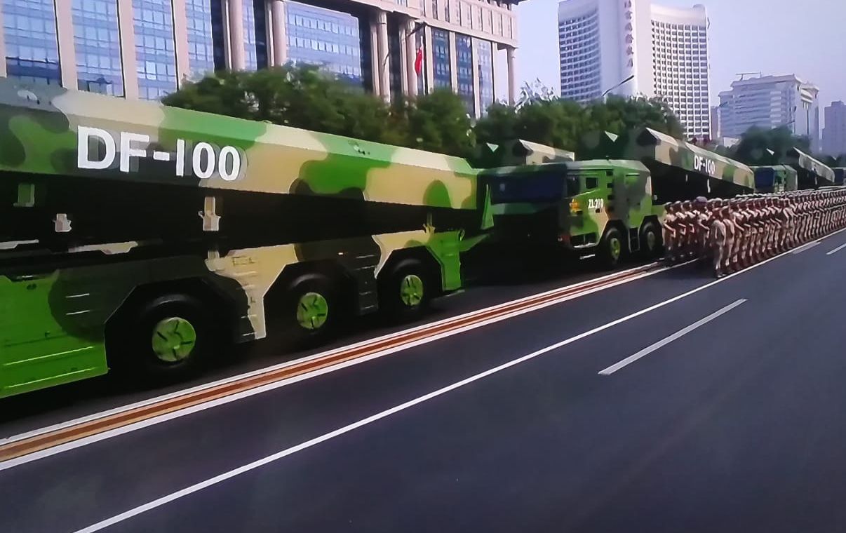 東風100陸射巡航導彈。