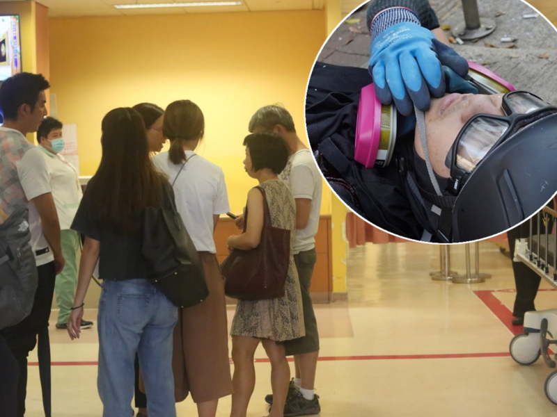 男生仍在伊利沙伯醫院深切治療部留醫。 資料圖片