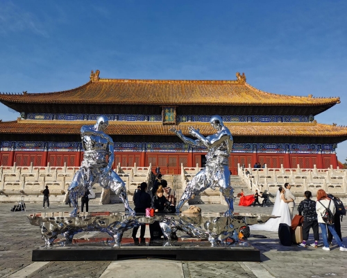 北京太廟建成600年 迎來36鋼鐵武士