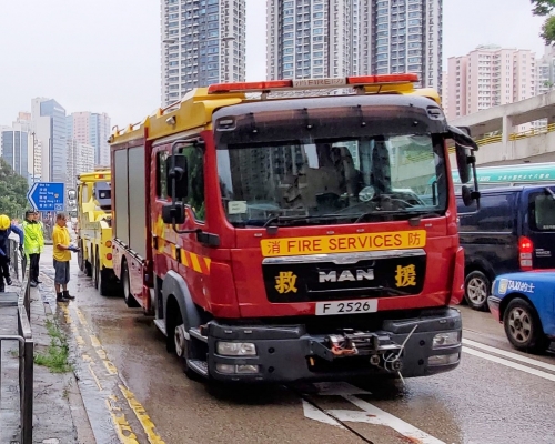 網傳處方車輛掩護及協助警方 消防處澄清:全是虛構