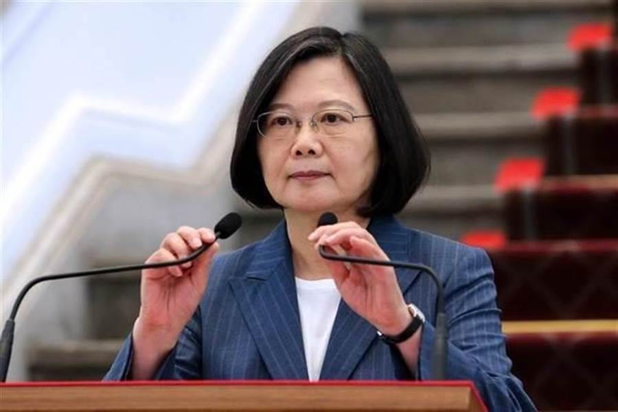 台灣蔡英文總統促港府同意台警押解陳同佳。網上圖片