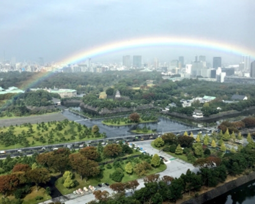 應驗草薙劍神話? 德仁即位儀式前「碰巧」雨停出彩虹