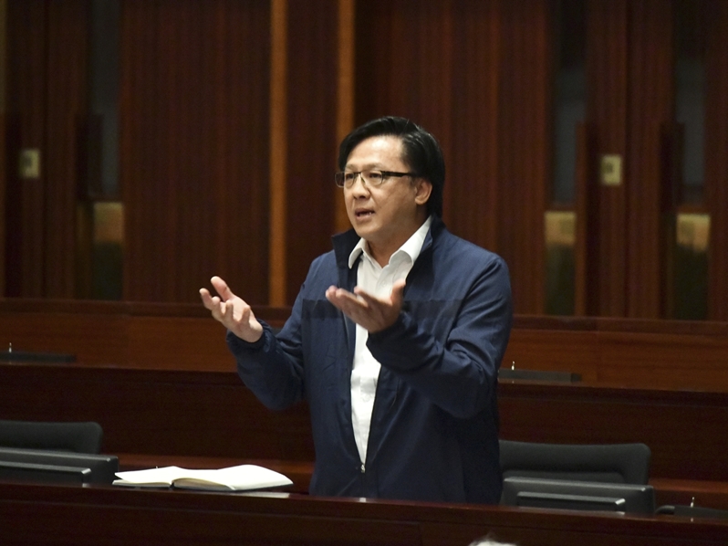 何君堯。資料圖片