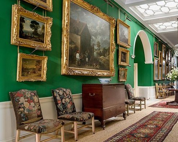 鄧弗里斯大宅掛有不少藝術收藏品。網圖