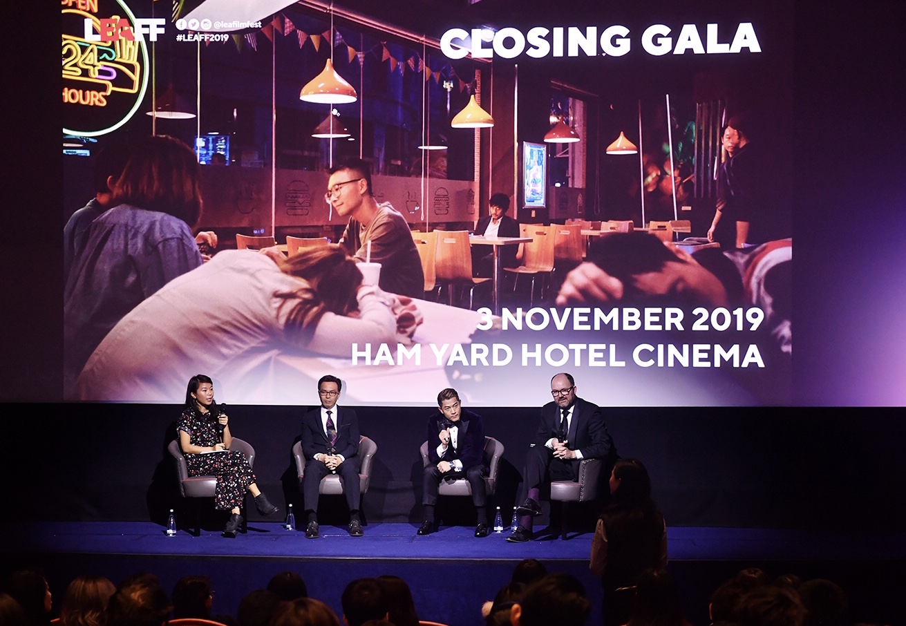 城城向現場觀眾分享拍攝不同角色的經驗及心得。