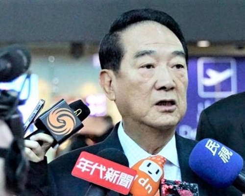 宋楚瑜料明日宣布參選臺灣總統 王金平退選
