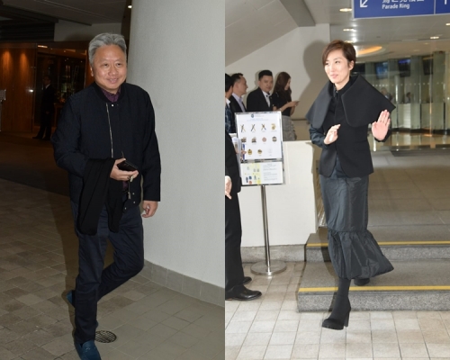 鄧鉅明入馬場支持愛駒 谷祖琳驚訝見到記者