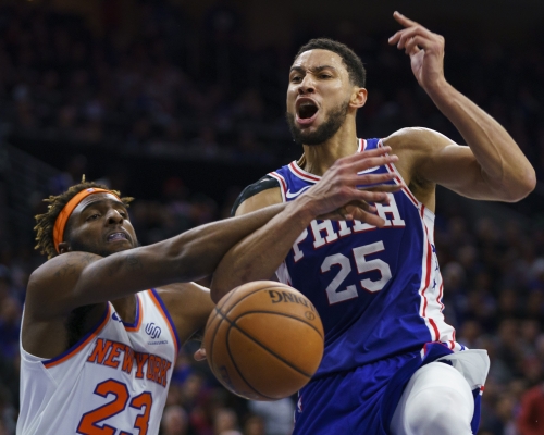 【NBA】西蒙斯職業生涯三分開齋 76人小勝紐約人
