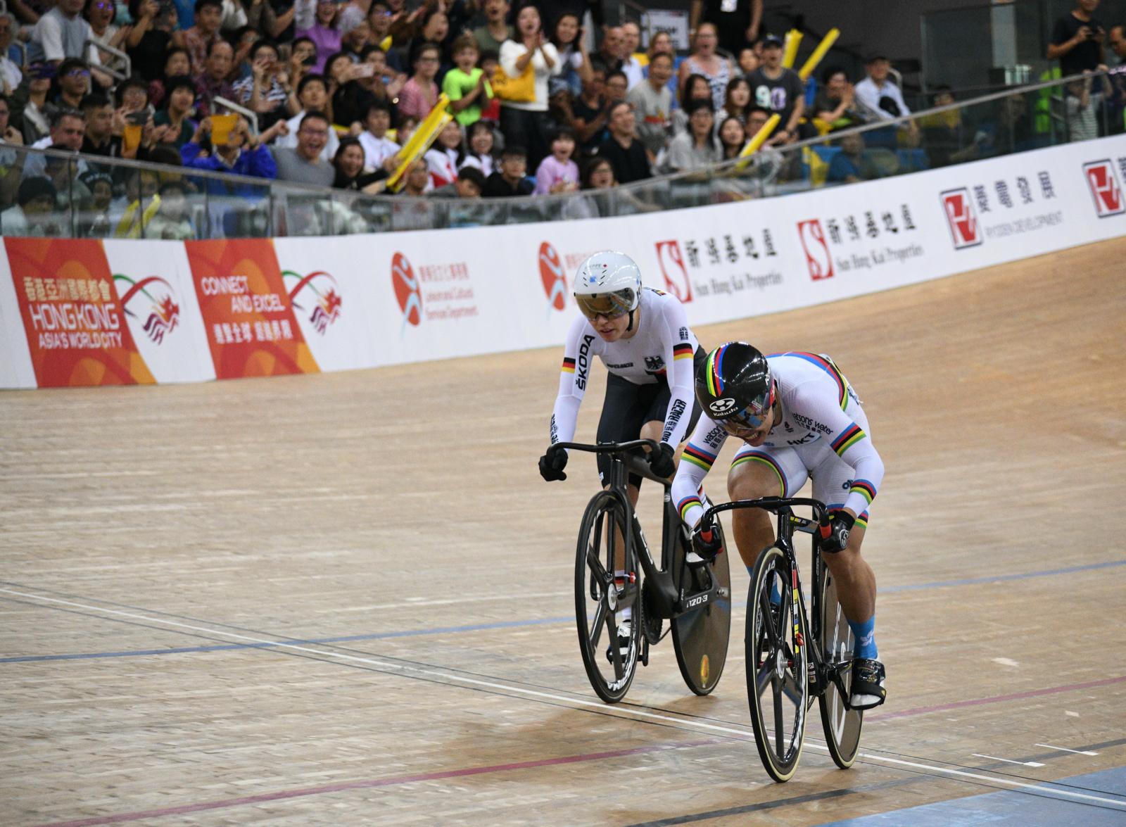 李慧詩奪世界盃場地單車爭先賽金牌