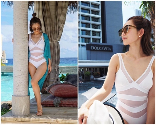 著返兩年前透視泳衣 宋熙年被網民大讚係Sexy mom