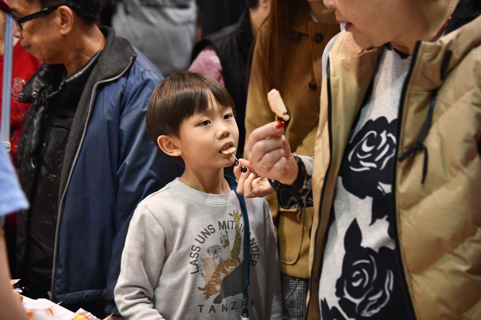 冬日美食節最後一天人流增加