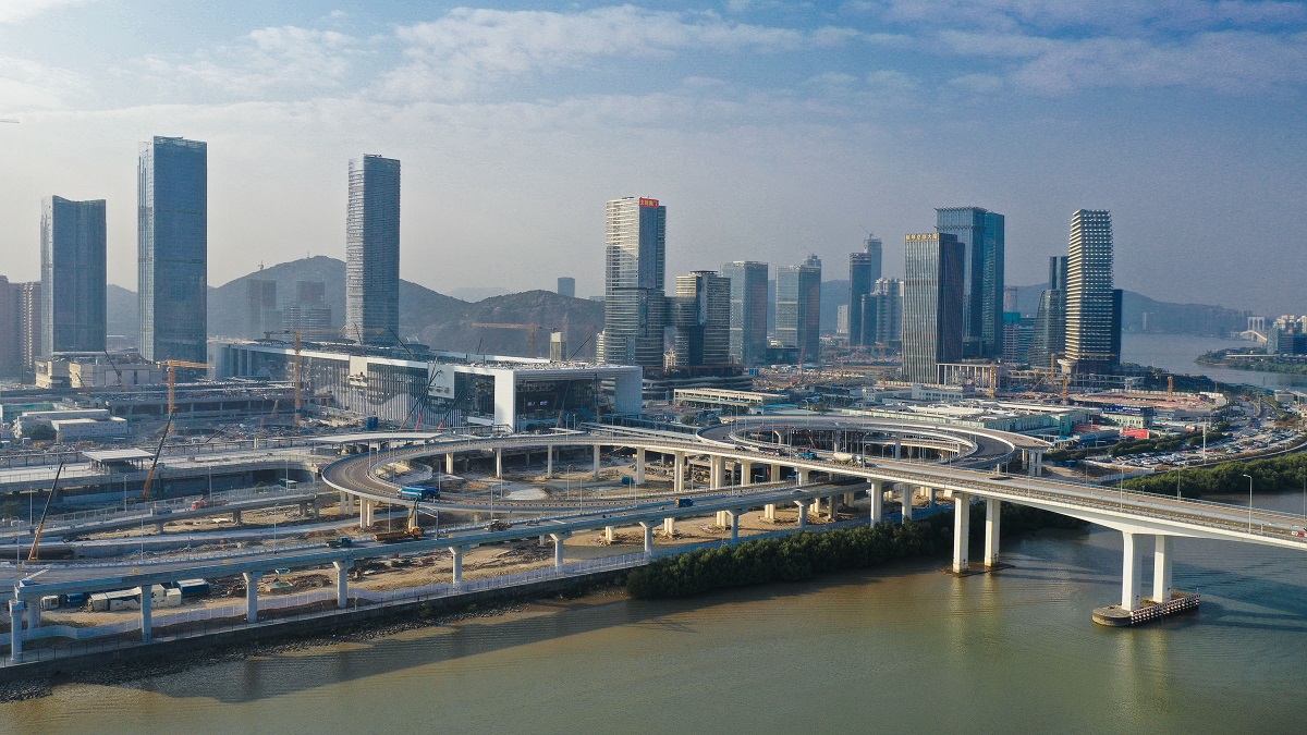 澳門新橫琴口岸。新華社圖片