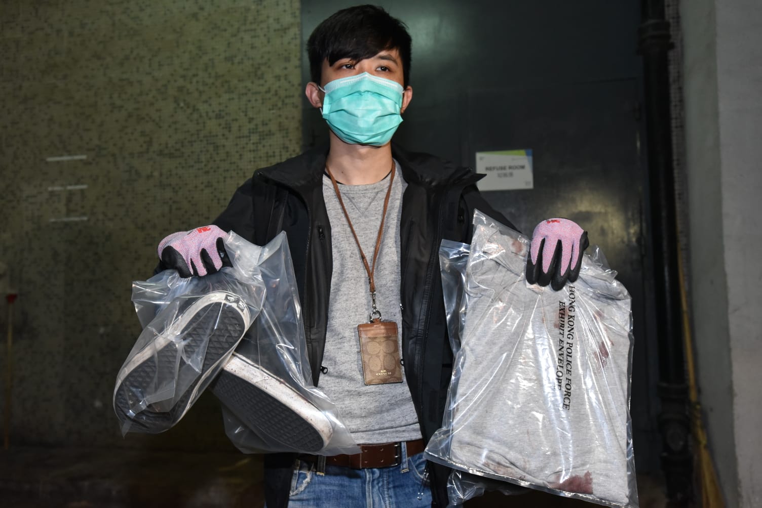 上水滙豐6部櫃員機遭刑毀 1人落網押返住所調查