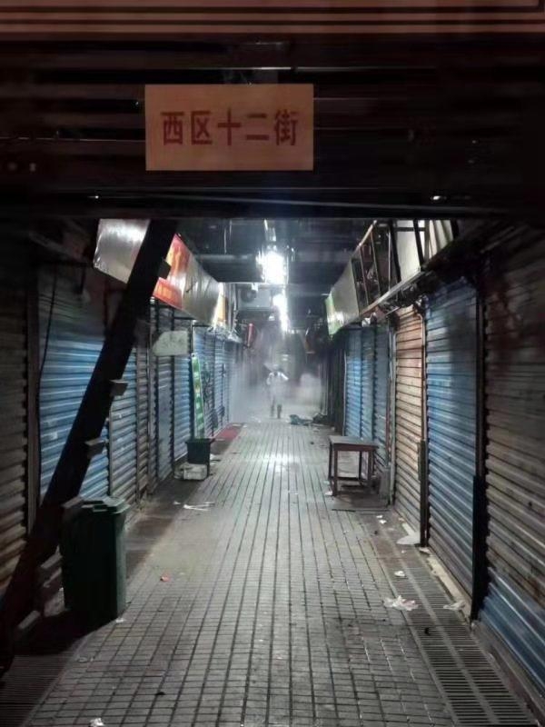 華南海鮮市場衞生環境欠佳。(網圖)