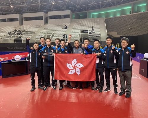 香港乒乓球隊七張入場券闖東京奧運