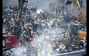 墨國強震逾245死 受困五台灣人兩罹難