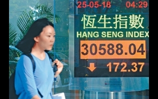 特金會告吹 港股挫172點