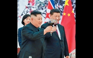稱開創中朝高層交往新歷史 習近平再晤金正恩