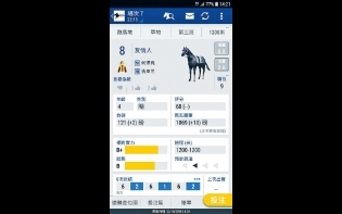 賽日數據——跑馬地旺何澤堯