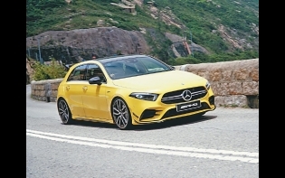 306ps+四驅 AMG A35貴氣小鋼炮