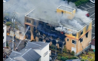 狂漢怒斥「抄襲」大報復 火攻「京都動畫」 最少33死