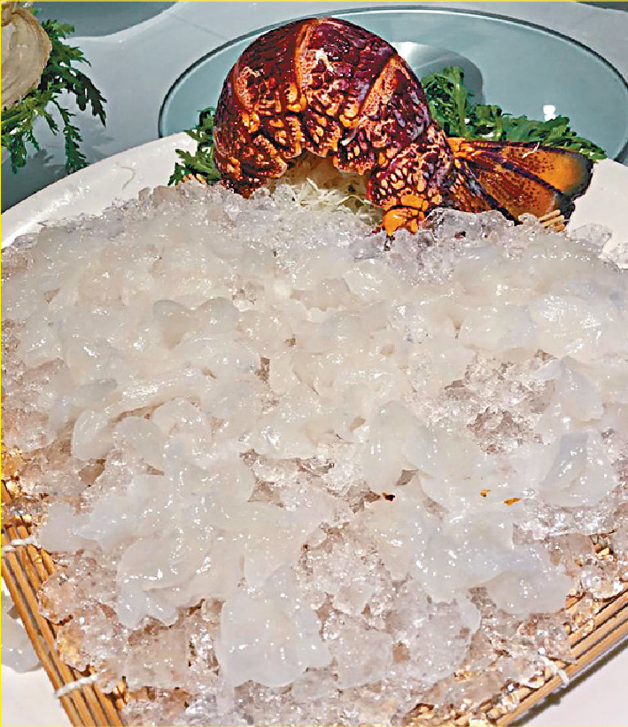 「美味廚」的龍蝦刺身p/ 「美味廚」的龍蝦刺身p/