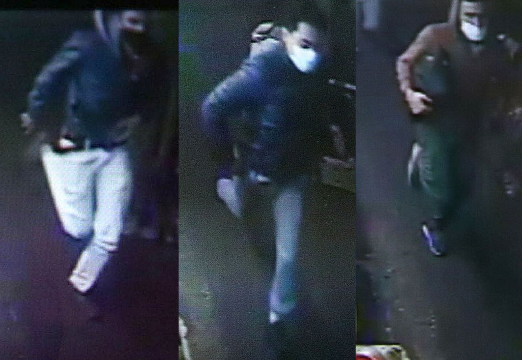3名賊人逃走經過。天眼片段
