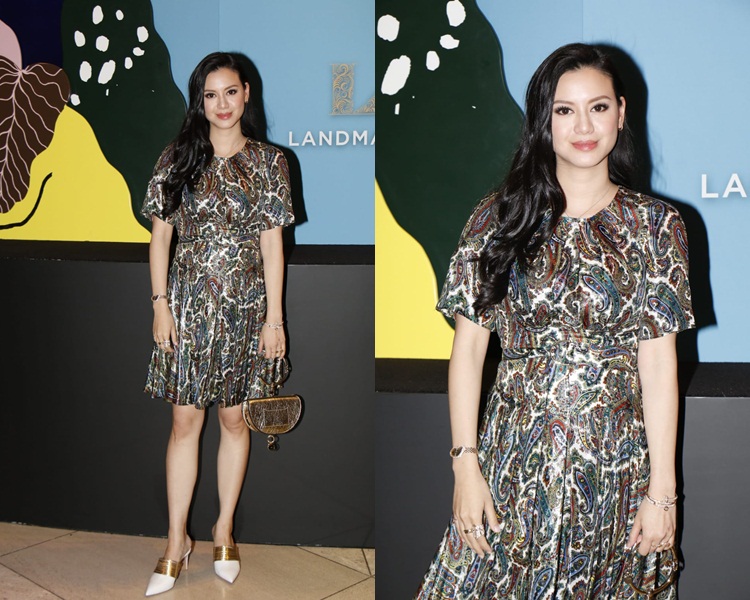 林恬儿亮丽现身活动.