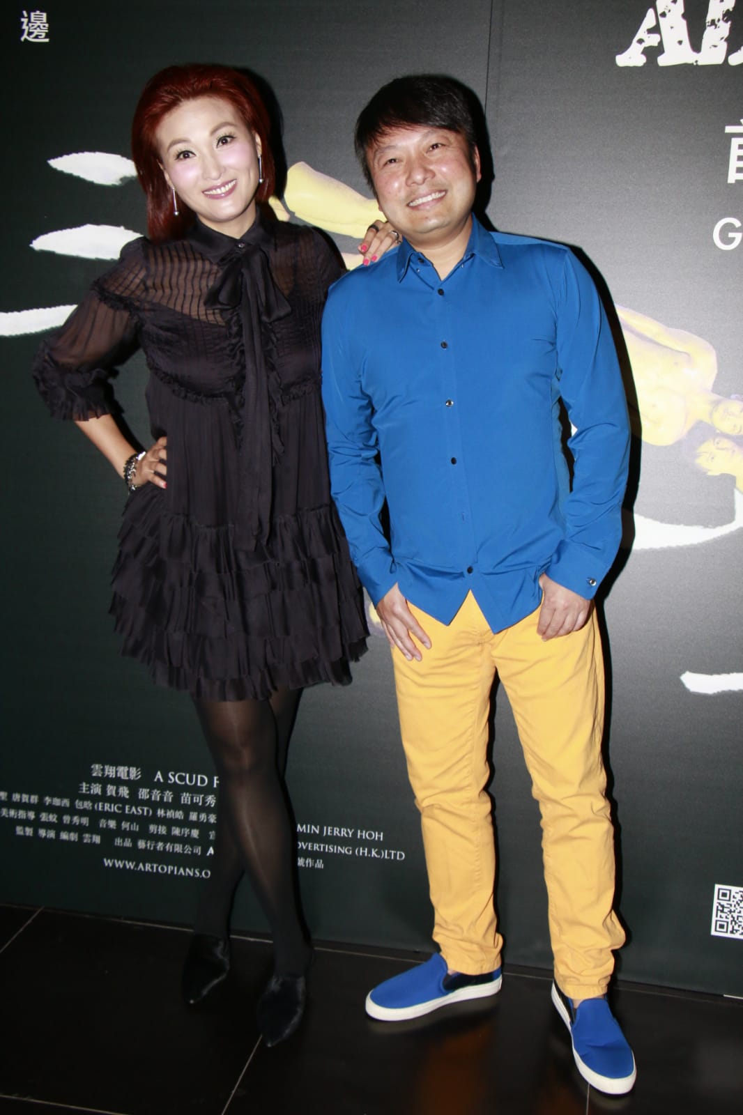 拍大露背戲緊張標汗 李蕙敏爆老公提議車震戲